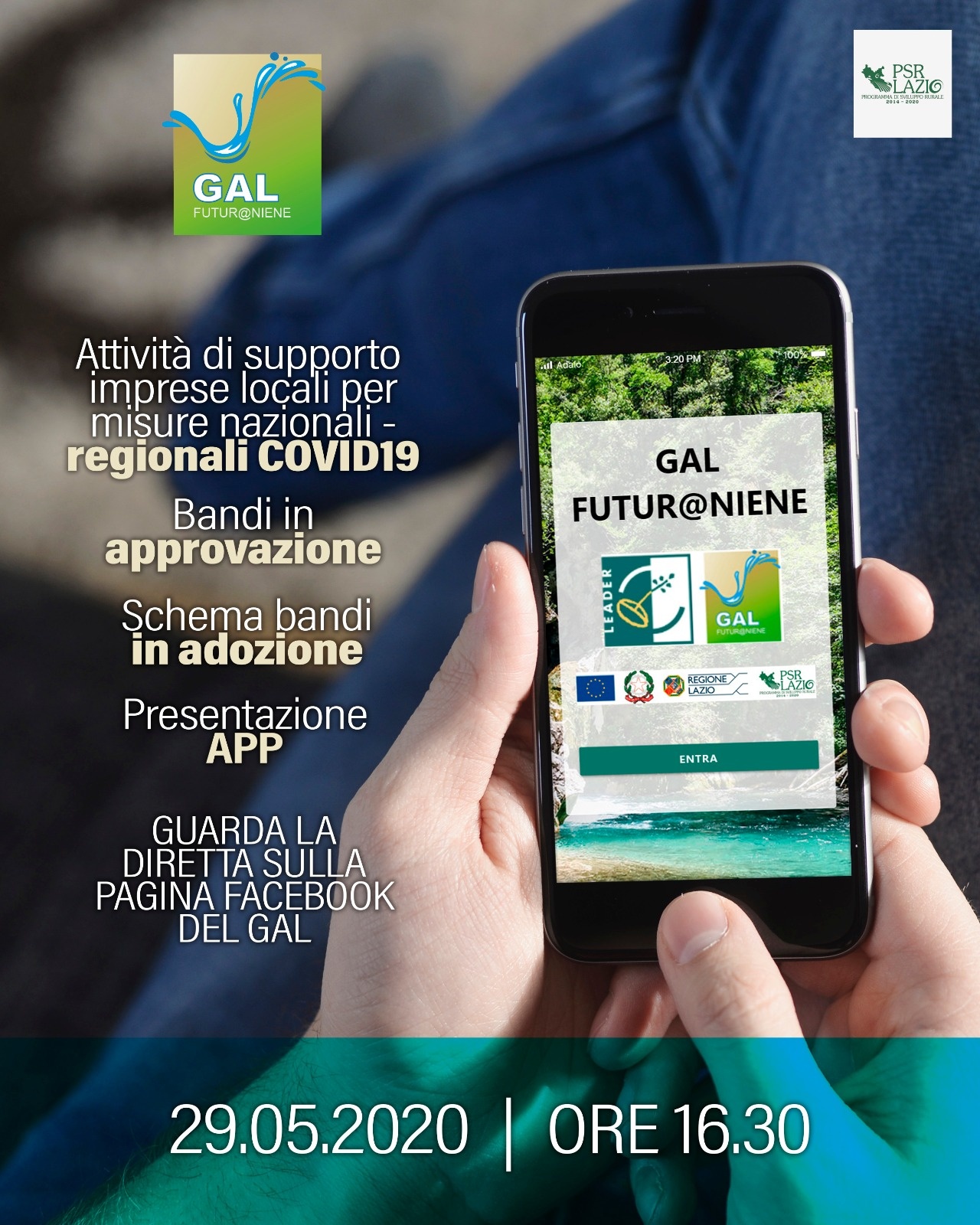 Attività di animazione:  sostegno alle imprese locali, presentazione nuovi bandi e nuova APP